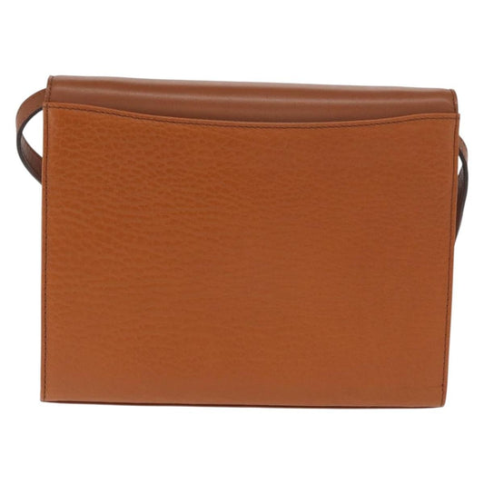 Burberry Vintage Shoulder Bag Leather, BROWN, LEATHER, Shoulder bag