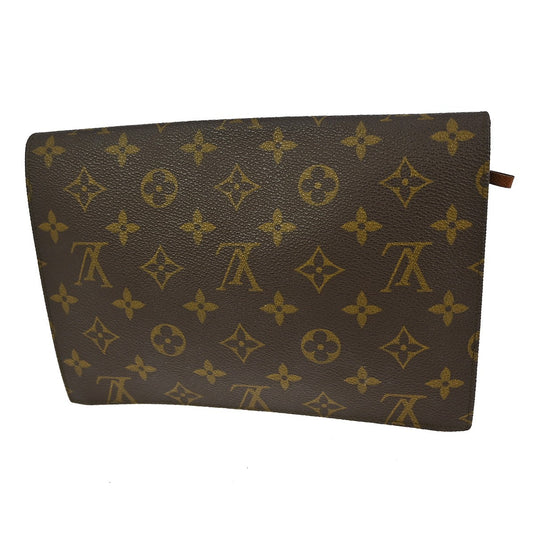 Louis Vuitton Pochette Rabat Monogram Canvas, BROWN, CANVAS, Clutche & pouche