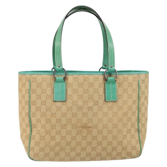 Gucci Vintage Open Tote GG Canvas, BEIGE, CANVAS, Tote bag