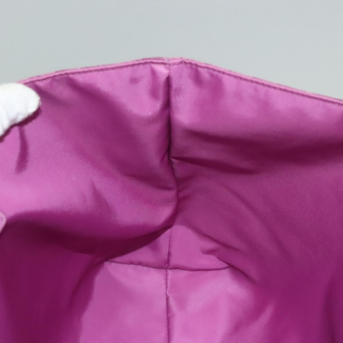 Bottega Veneta Intrecciolusion Tote Printed Nylon, PURPLE, NYLON, Tote bag