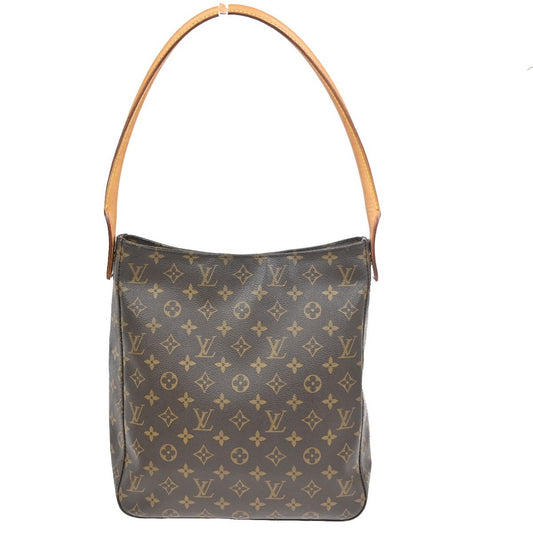 Louis Vuitton Looping Handbag Monogram Canvas, BROWN, CANVAS, Shoulder bag
