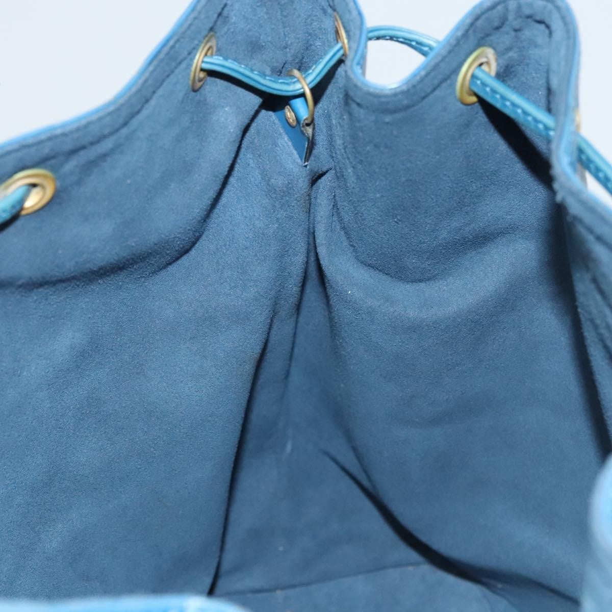 Louis Vuitton Noe Handbag Epi leather, BLUE, LEATHER, Handbag