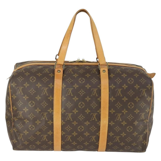 Louis Vuitton Sac Souple Handbag Monogram Canvas, BROWN, CANVAS, Travel bag