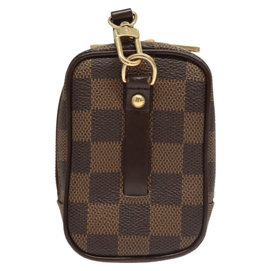 Louis Vuitton Etui Okapi Camera Case Damier, BROWN, CANVAS, Travel bag