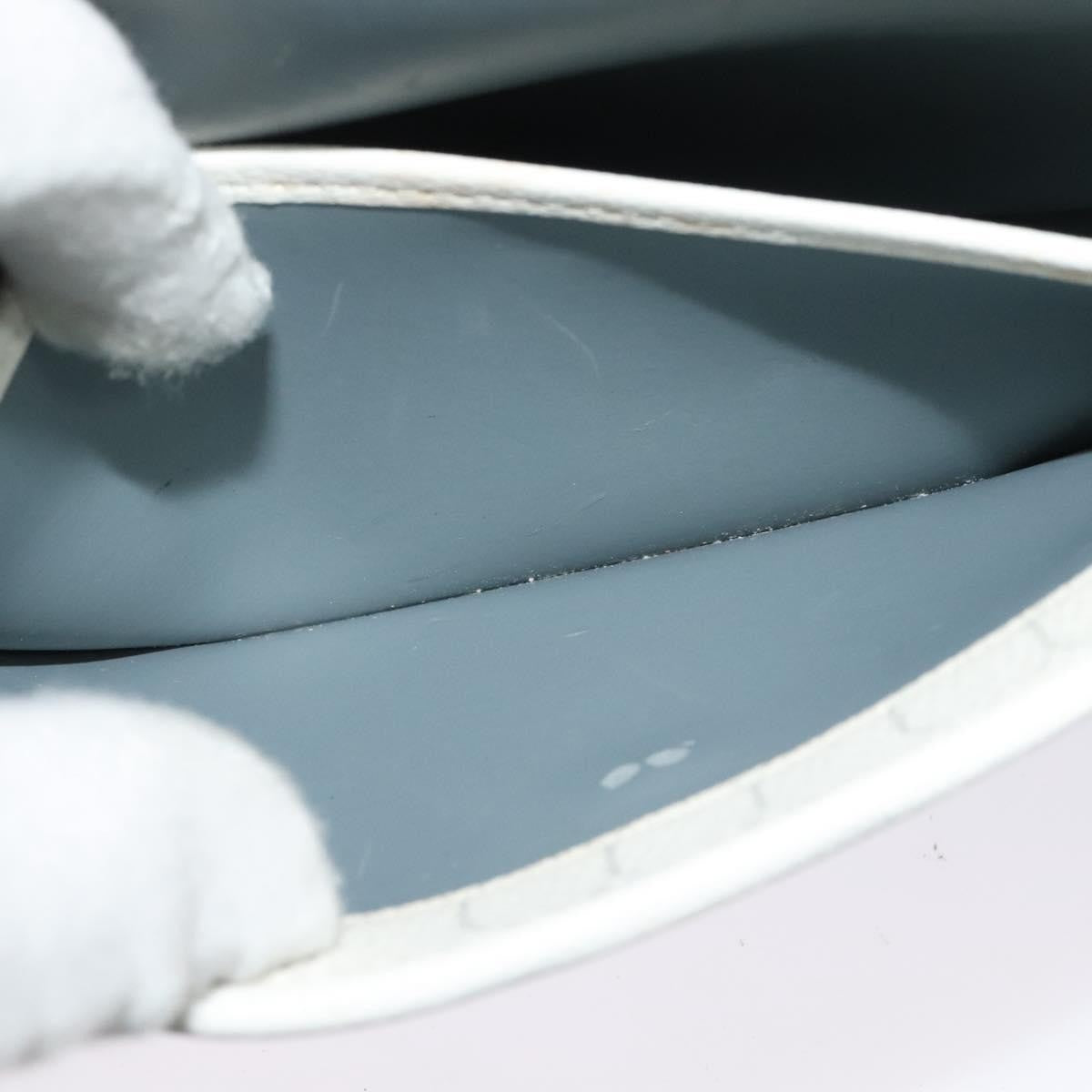 Christian Dior Vintage Honeycomb Flap Crossbody Bag Coated Canvas, WHITE, CANVAS, Crossbody bag