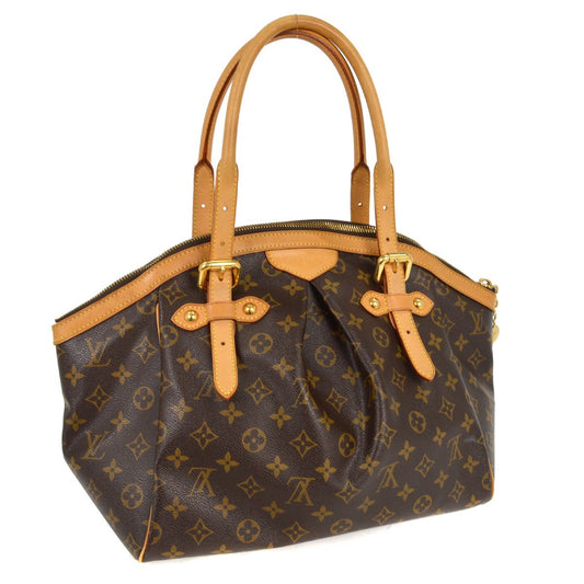 Louis Vuitton Tivoli Handbag Monogram Canvas, BROWN, CANVAS, Handbag