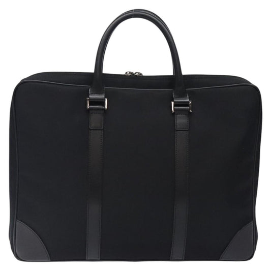 Burberry Black Label Business Bag Nylon, BLACK, NYLON, Briefcase