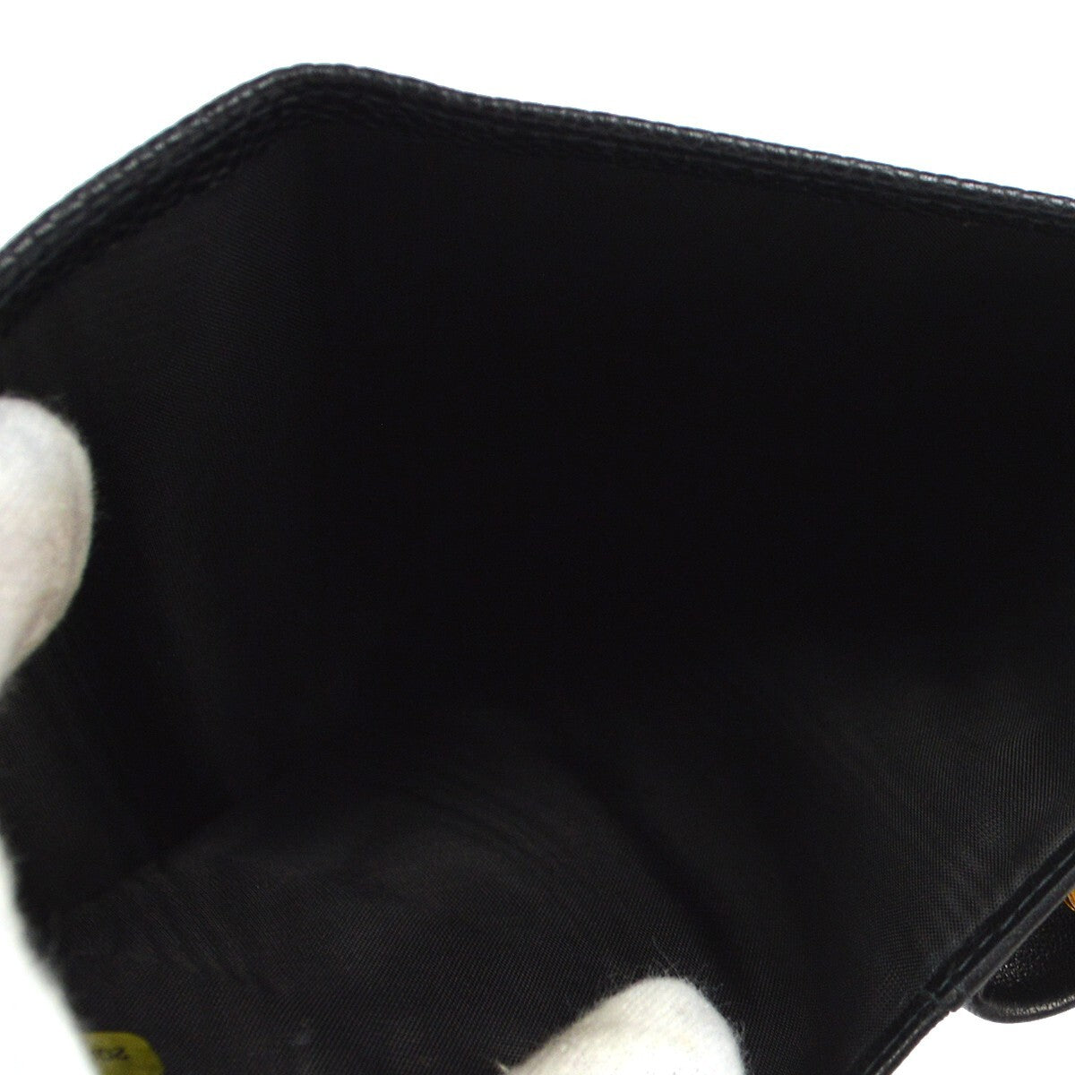 Chanel Timeless CC French Wallet Caviar, BLACK, LEATHER, Wallets