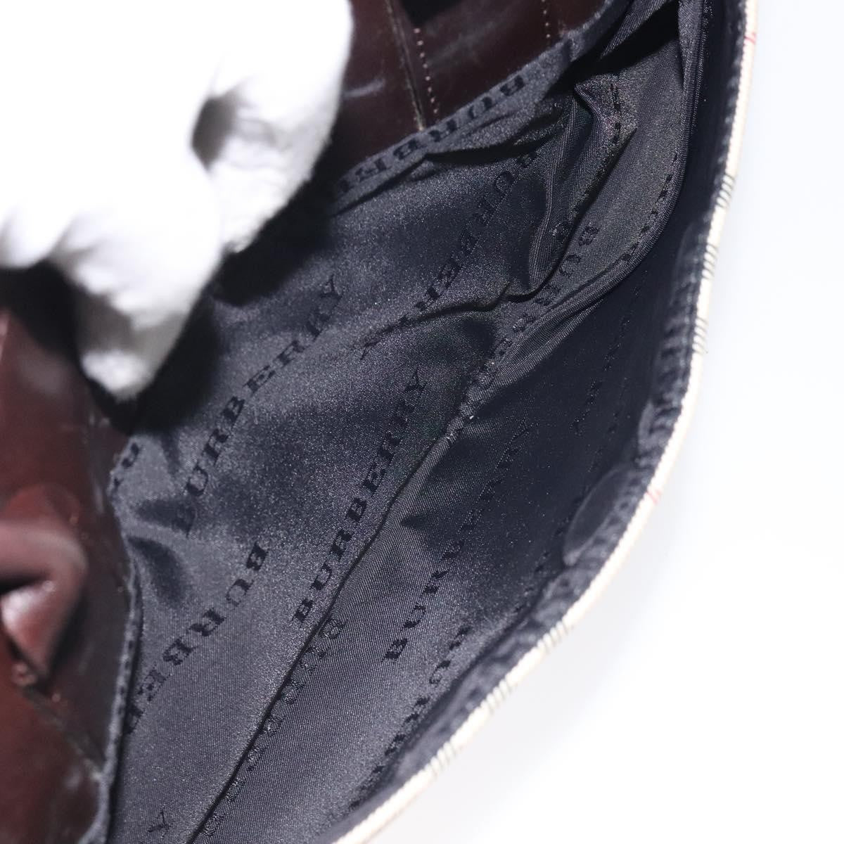 Burberry Nova Check Handbag Nova Check Canvas and leather, BEIGE, NYLON, Handbag