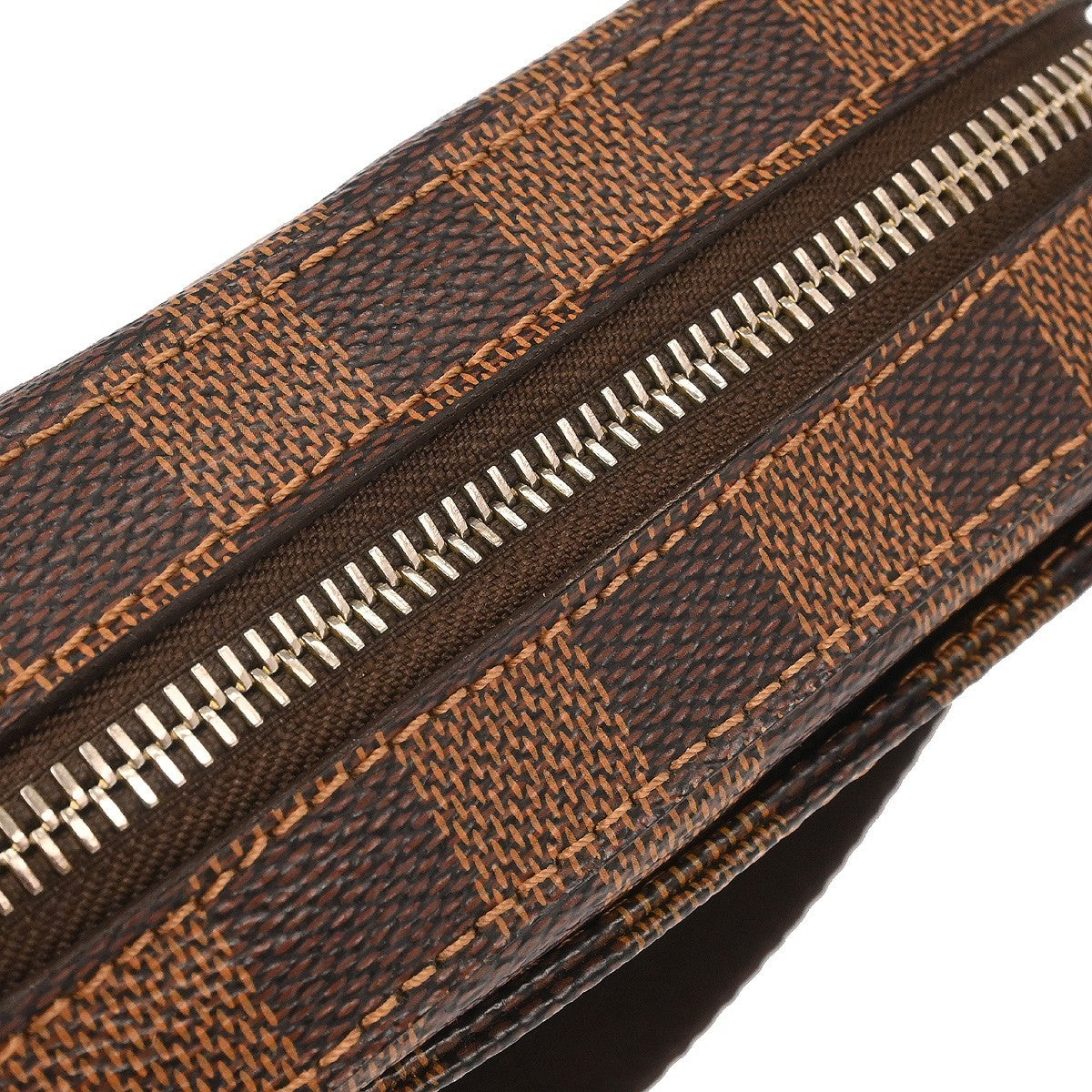 Louis Vuitton Geronimos Waist Bag Damier, BROWN, CANVAS, Clutche & pouche