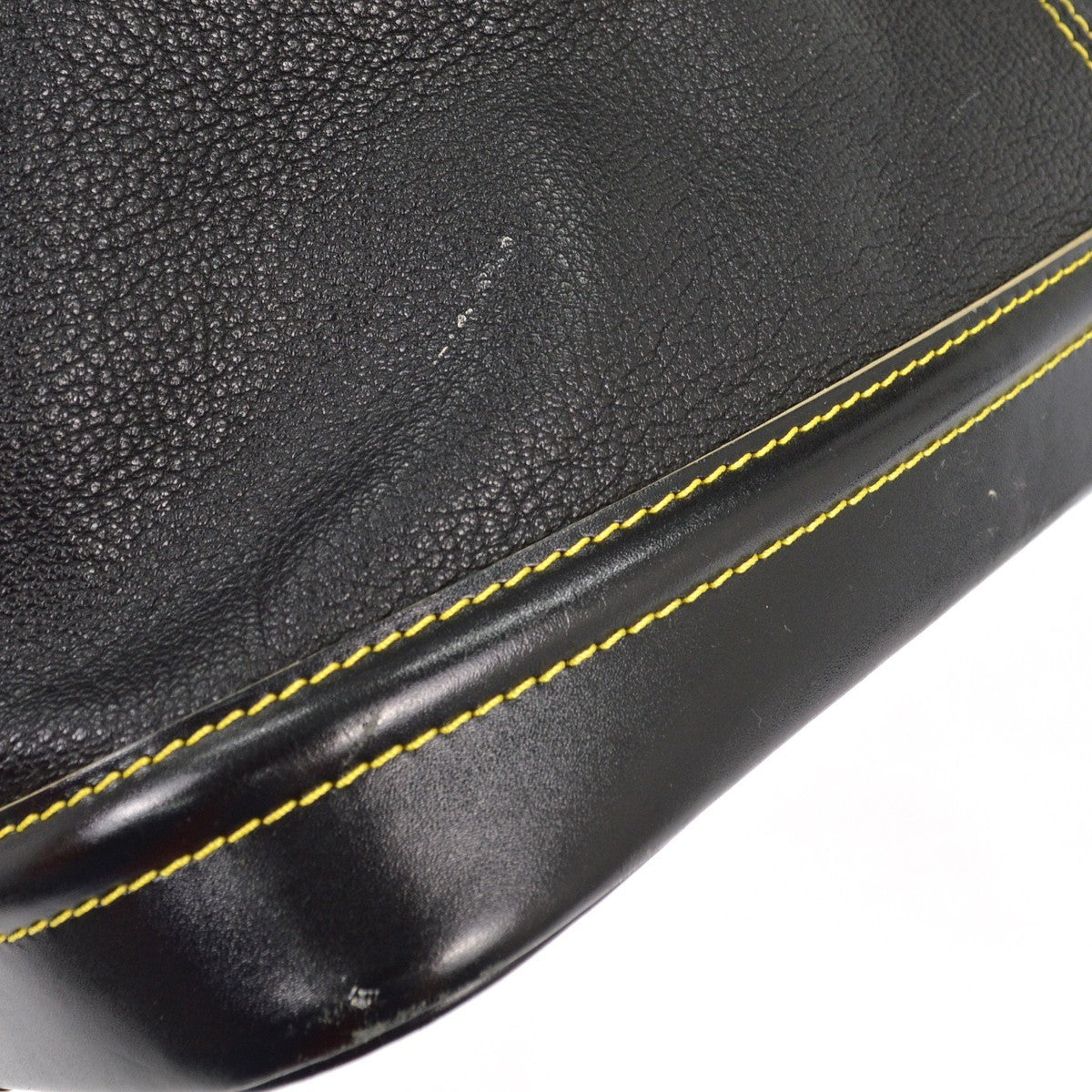 Louis Vuitton Suhali Lockit Handbag Leather, BLACK, LEATHER, Handbag