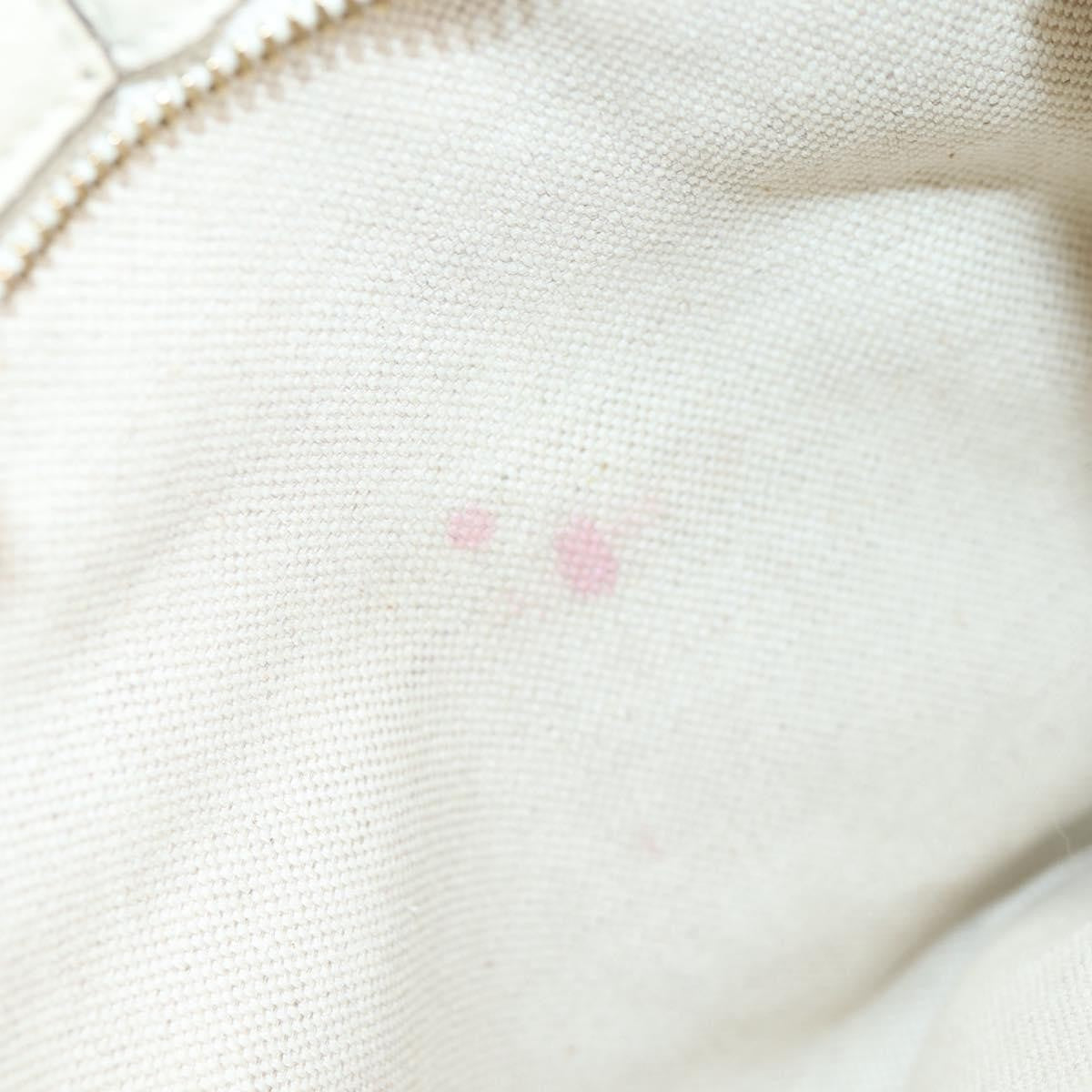 Gucci Bamboo shopper bag Leather, WHITE, LEATHER, Handbag