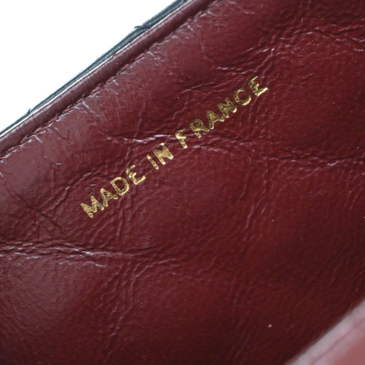 Chanel Vintage Half Moon Flap Bag Quilted lambskin, BLACK, LEATHER, Shoulder bag