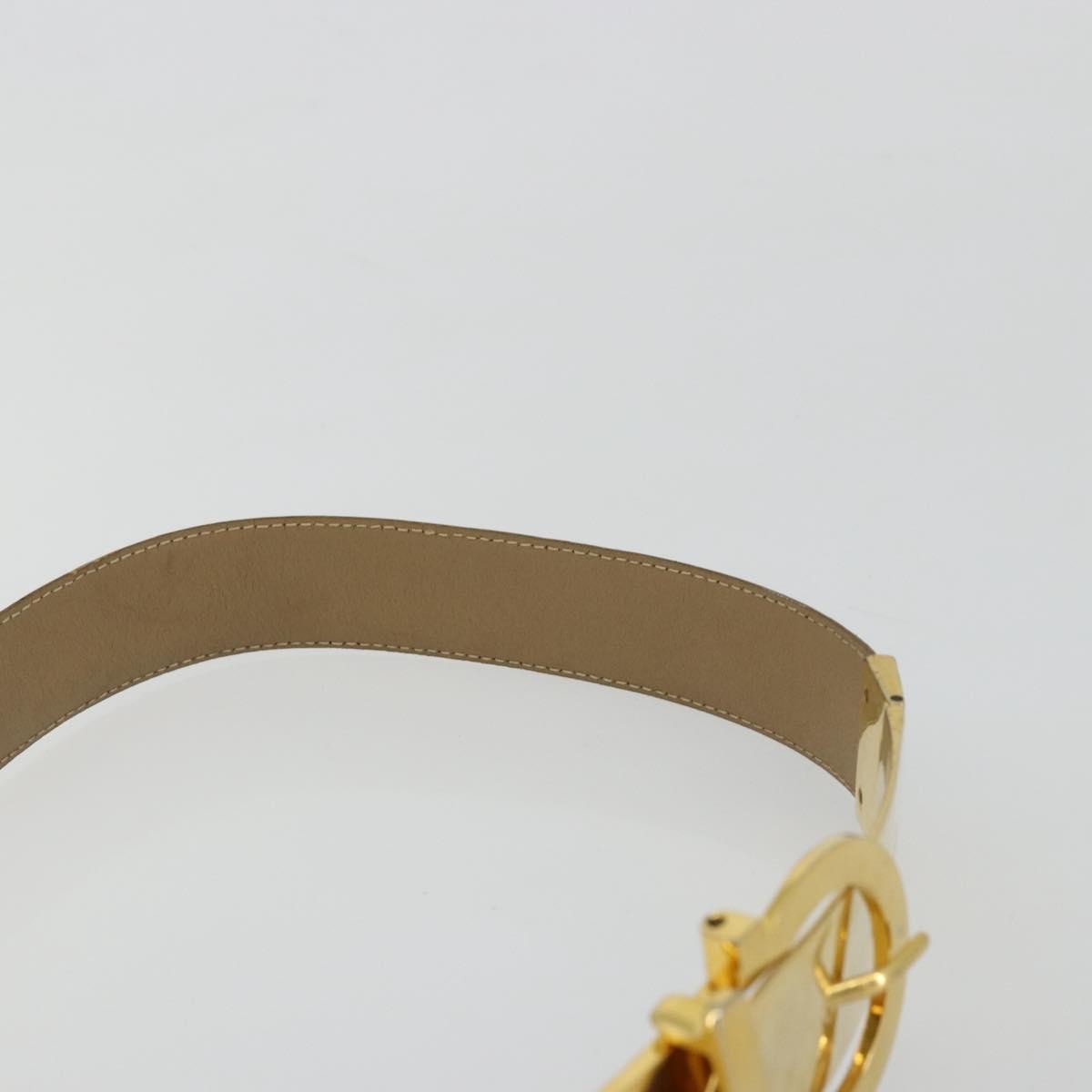 Salvatore Ferragamo Gancini Buckle Reversible Belt Leather, White, Leather, Belt