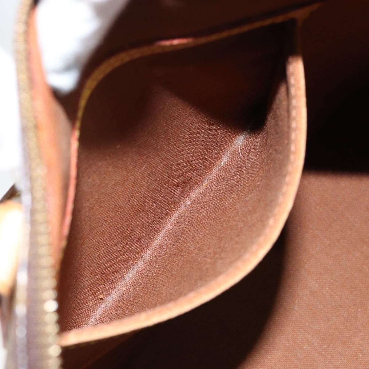 Louis Vuitton Alma Handbag Monogram Canvas, BROWN, CANVAS, Handbag