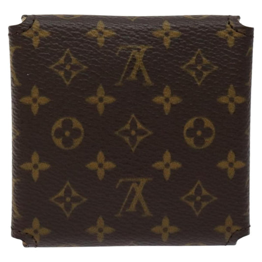Louis Vuitton CASE JEWELRY BOX Canvas, BROWN, CANVAS, Wallets