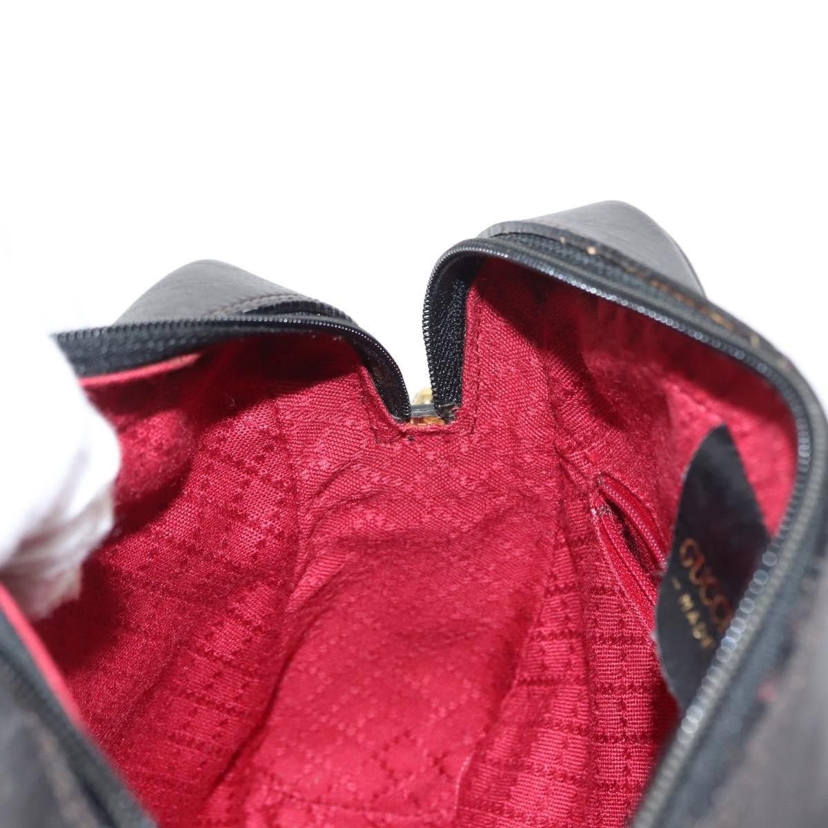 Gucci Ophidia Shoulder Bag GG Coated Canvas, BLACK, CANVAS, Shoulder bag