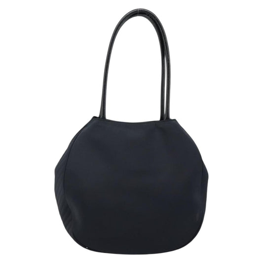 Saint Laurent Vintage Shoulder Bag Nylon, BLACK, NYLON, Shoulder bag
