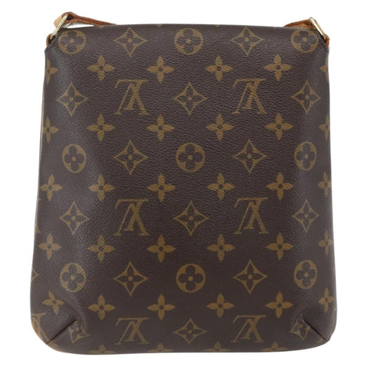 Louis Vuitton Musette Salsa Handbag Monogram Canvas, BROWN, CANVAS, Shoulder bag