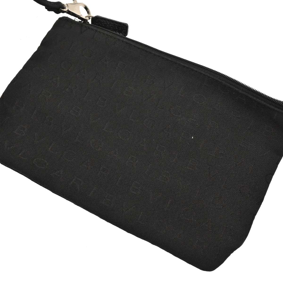 Bvlgari Logomania Tote bag Canvas, BLACK, CANVAS, Tote bag