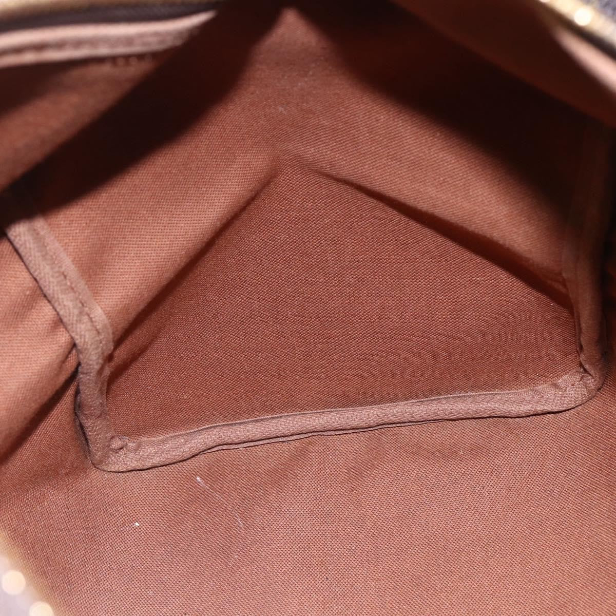 Louis Vuitton Sac Souple Handbag Monogram Canvas, BROWN, CANVAS, Travel bag