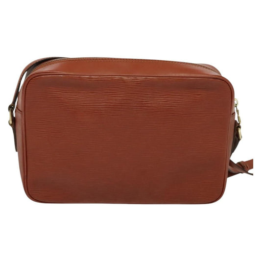 Louis Vuitton Trocadero Handbag Epi Leather, BROWN, LEATHER, Shoulder bag
