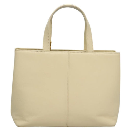 Burberry Vintage Handbag Leather, BEIGE, LEATHER, Handbag