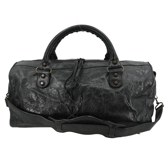 Balenciaga Twiggy Classic Studs Bag Leather, GREEN, LEATHER, Handbag