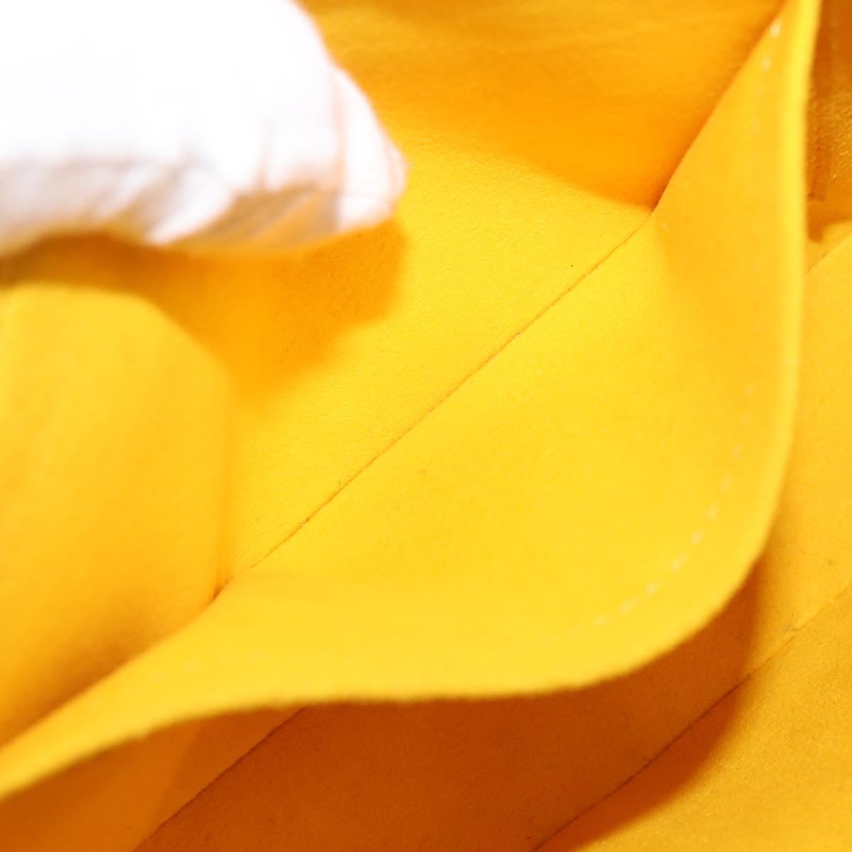 Louis Vuitton Pochette Accessoires NM Epi Leather, YELLOW, LEATHER, Clutche & pouche