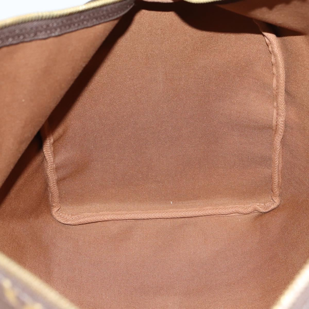 Louis Vuitton Keepall Bag Monogram Canvas, BROWN, CANVAS, Travel bag