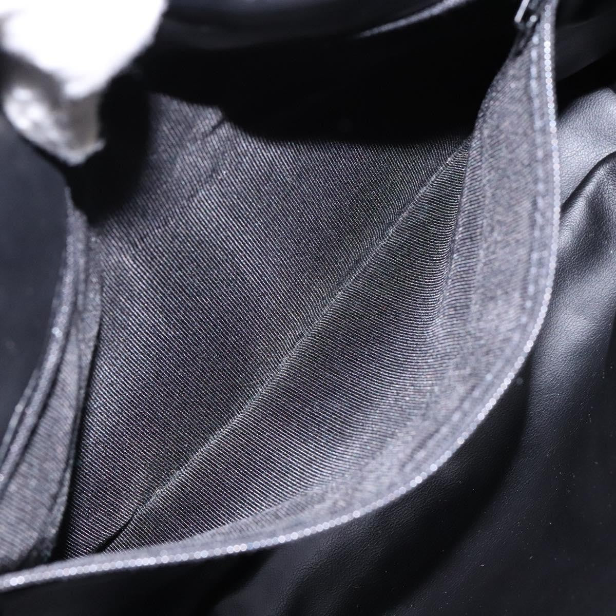 Bally Vintage Handbag Quilted Leather, GRAY, LEATHER, Handbag