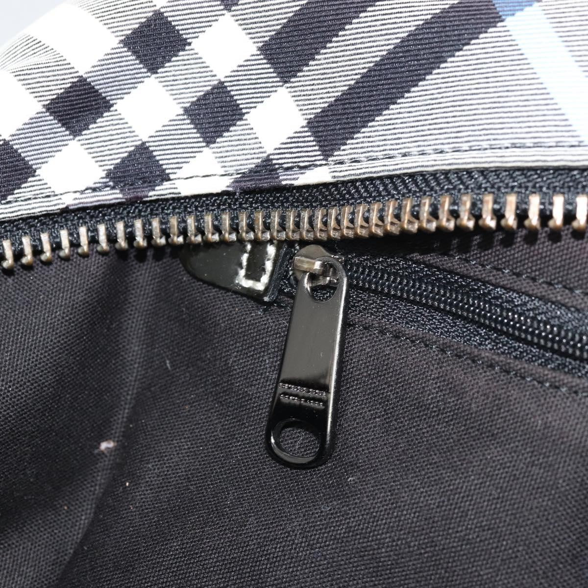 Burberry Blue Label Handbag Canvas, BLACK, CANVAS, Handbag