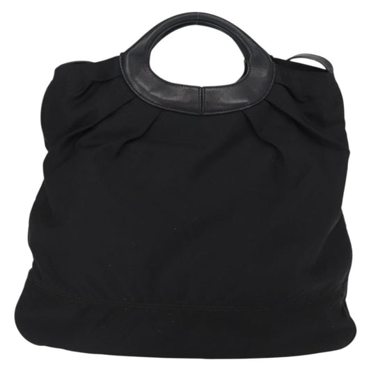 Salvatore Ferragamo Vala tote Nylon, BLACK, NYLON, Tote bag
