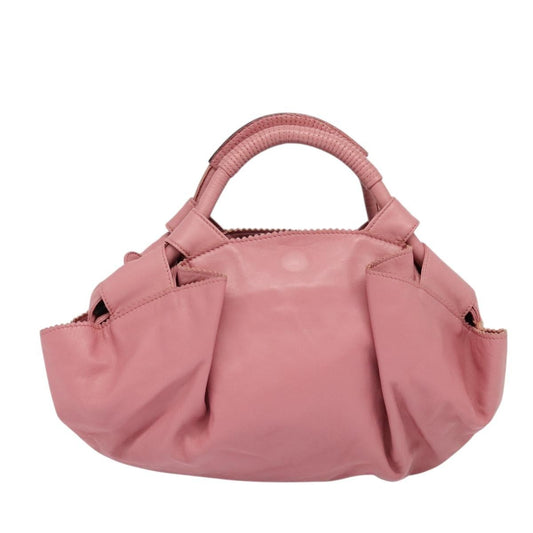 Loewe Anagram Logo Nappa Aire Hand Bag Leather, PINK, LEATHER, Handbag
