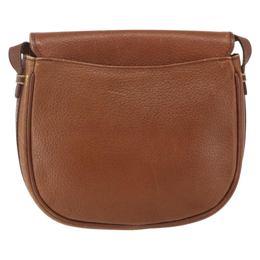 Burberry Vintage Shoulder Bag Leather, BROWN, LEATHER, Shoulder bag