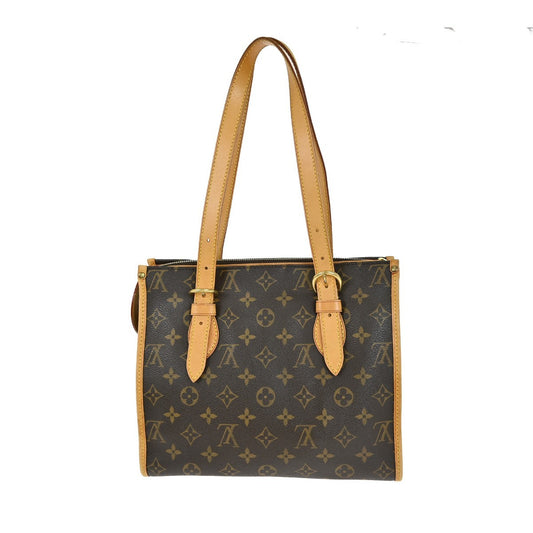 Louis Vuitton Popincourt Tote Monogram Canvas, BROWN, CANVAS, Tote bag