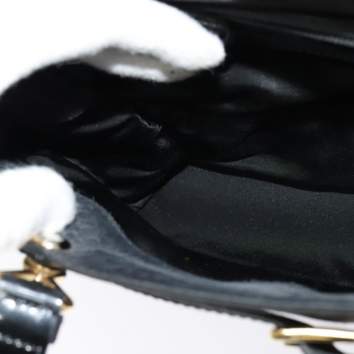 Christian Dior Vintage Trotter Horizontal Tote Canvas, BLACK, CANVAS, Tote bag