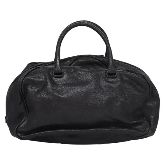 Bottega Veneta Vintage handbag Leather, BLACK, LEATHER, Handbag