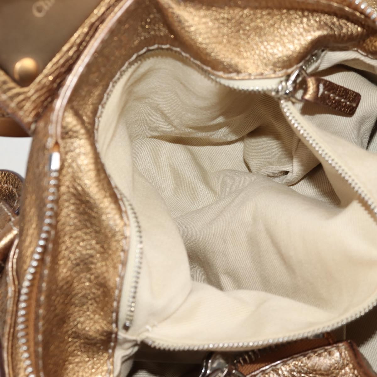 Chloe Paddington Lock Satchel Leather, SILVER, LEATHER, Handbag