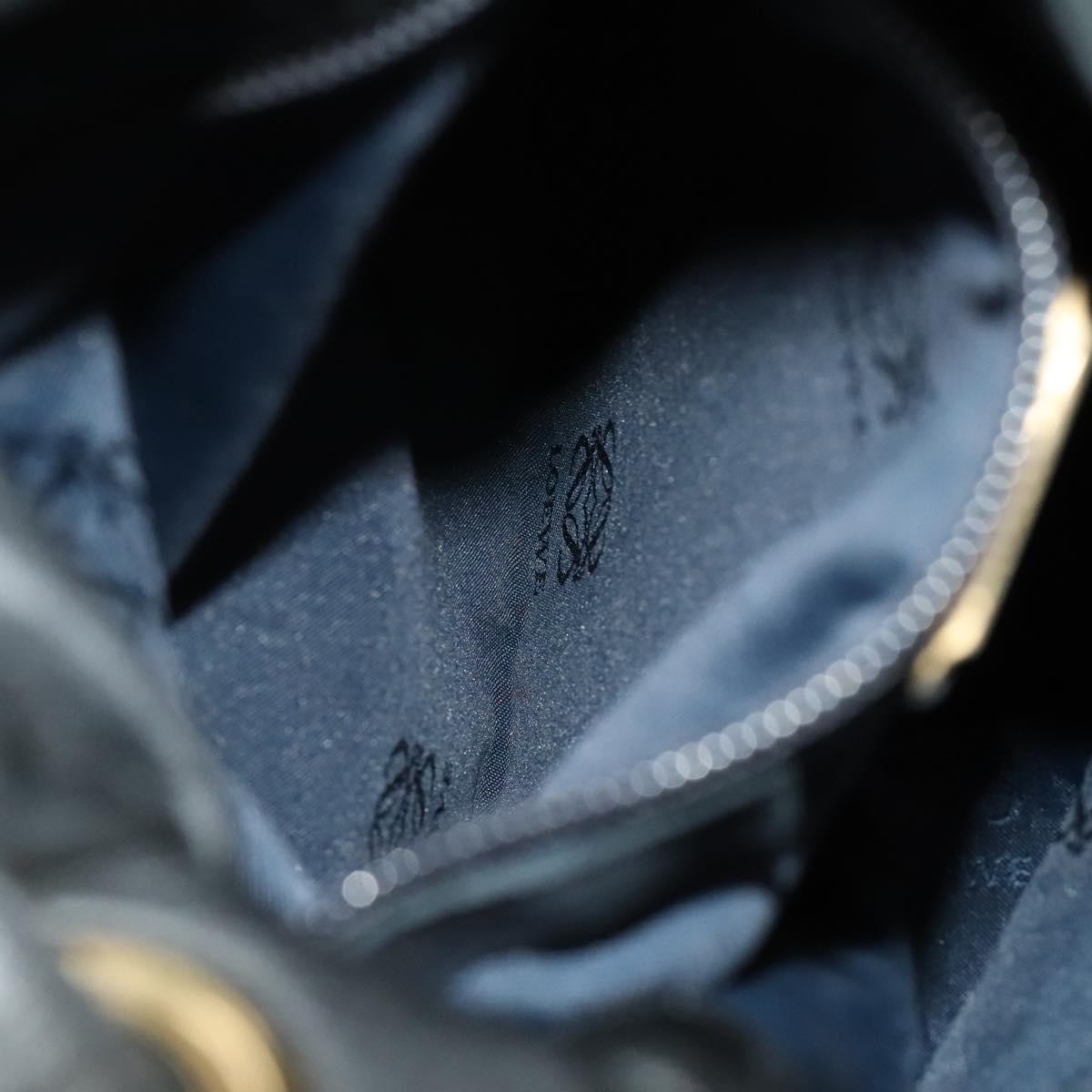 Loewe Vintage Shoulder Bag Leather, BLACK, LEATHER, Shoulder bag