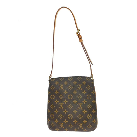 Louis Vuitton Musette Salsa Handbag Monogram Canvas, Brown, Canvas, Handbag