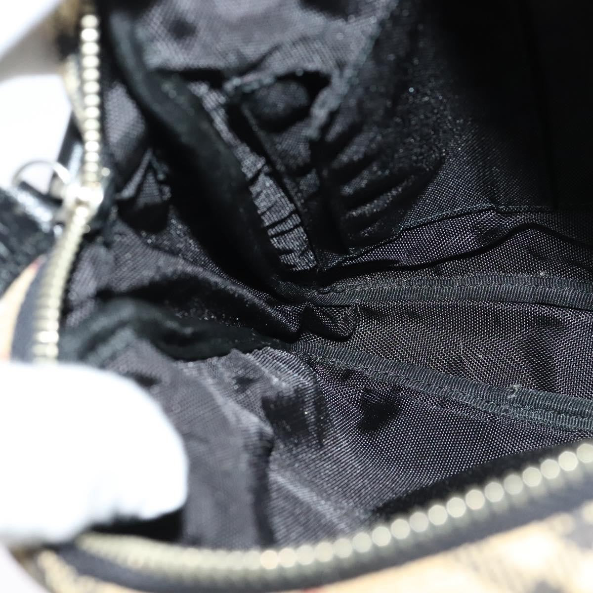 Burberry Nova Check Blue Label Canvas, BEIGE, CANVAS, Shoulder bag