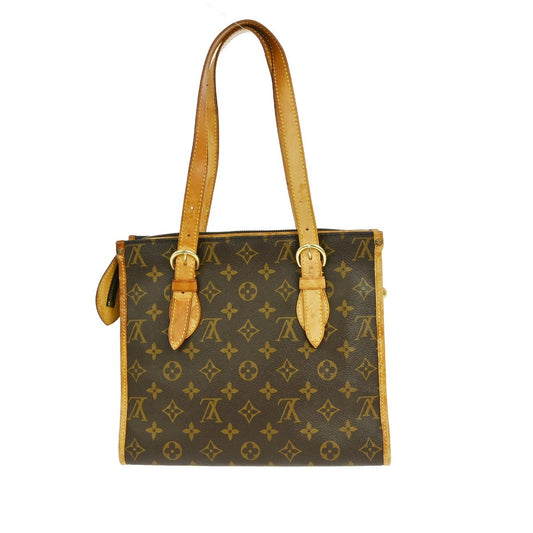 Louis Vuitton Popincourt Tote Monogram Canvas, BROWN, CANVAS, Tote bag