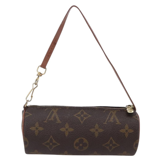 Louis Vuitton Papillon Pochette Monogram Canvas, BROWN, CANVAS, Clutche & pouche