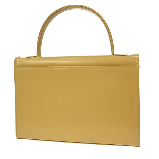 Saint Laurent Vintage Handbag Leather, BEIGE, LEATHER, Handbag