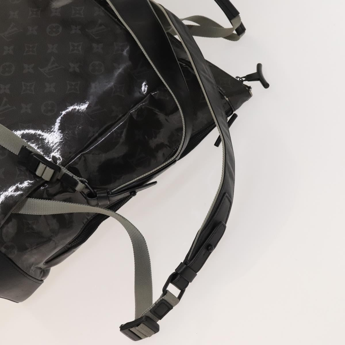 Louis Vuitton Zipped Tote Limited Edition Monogram Eclipse Glaze Canvas, BLACK, CANVAS, Backpack