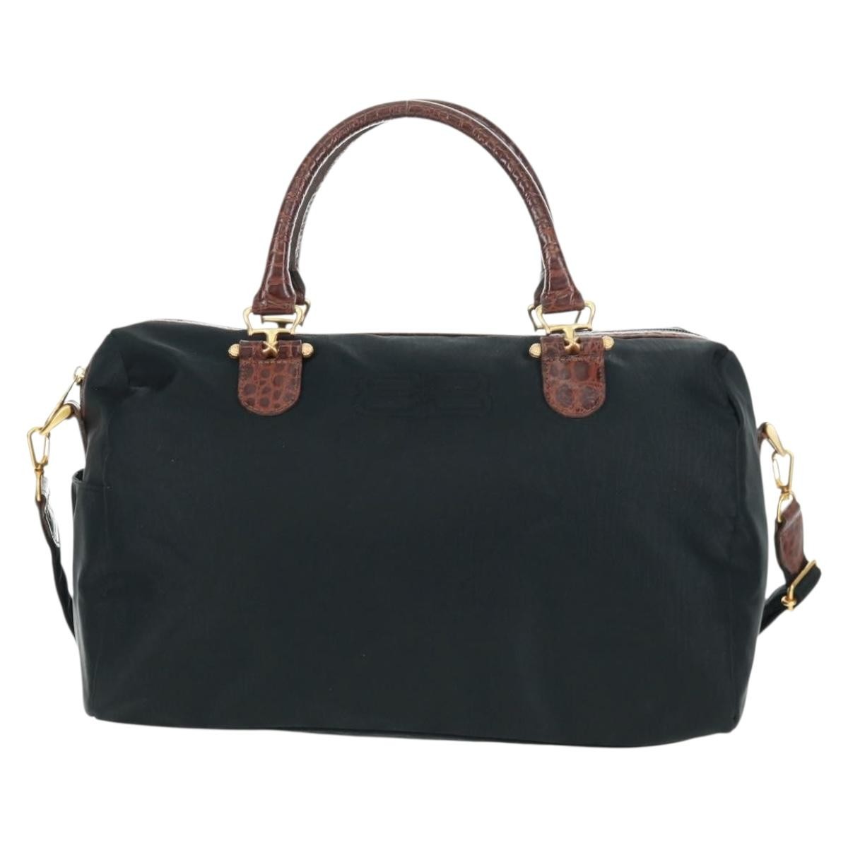 Balenciaga Vintage handbag Nylon, BLACK, NYLON, Handbag