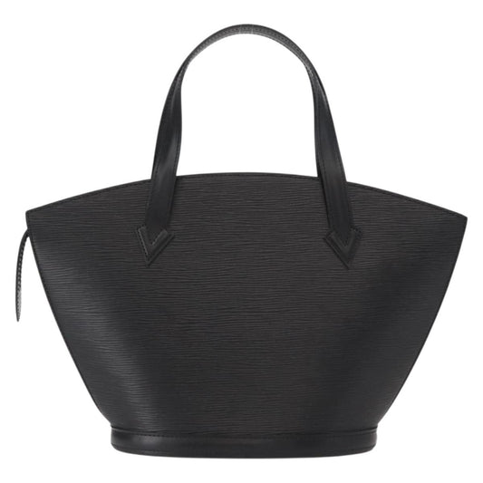 Louis Vuitton Saint Jacques Handbag Epi Leather, BLACK, LEATHER, Handbag