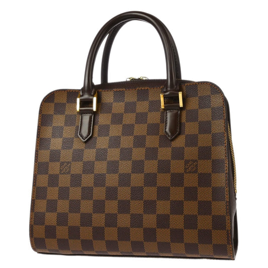 Louis Vuitton Triana Bag Damier, BROWN, CANVAS, Handbag