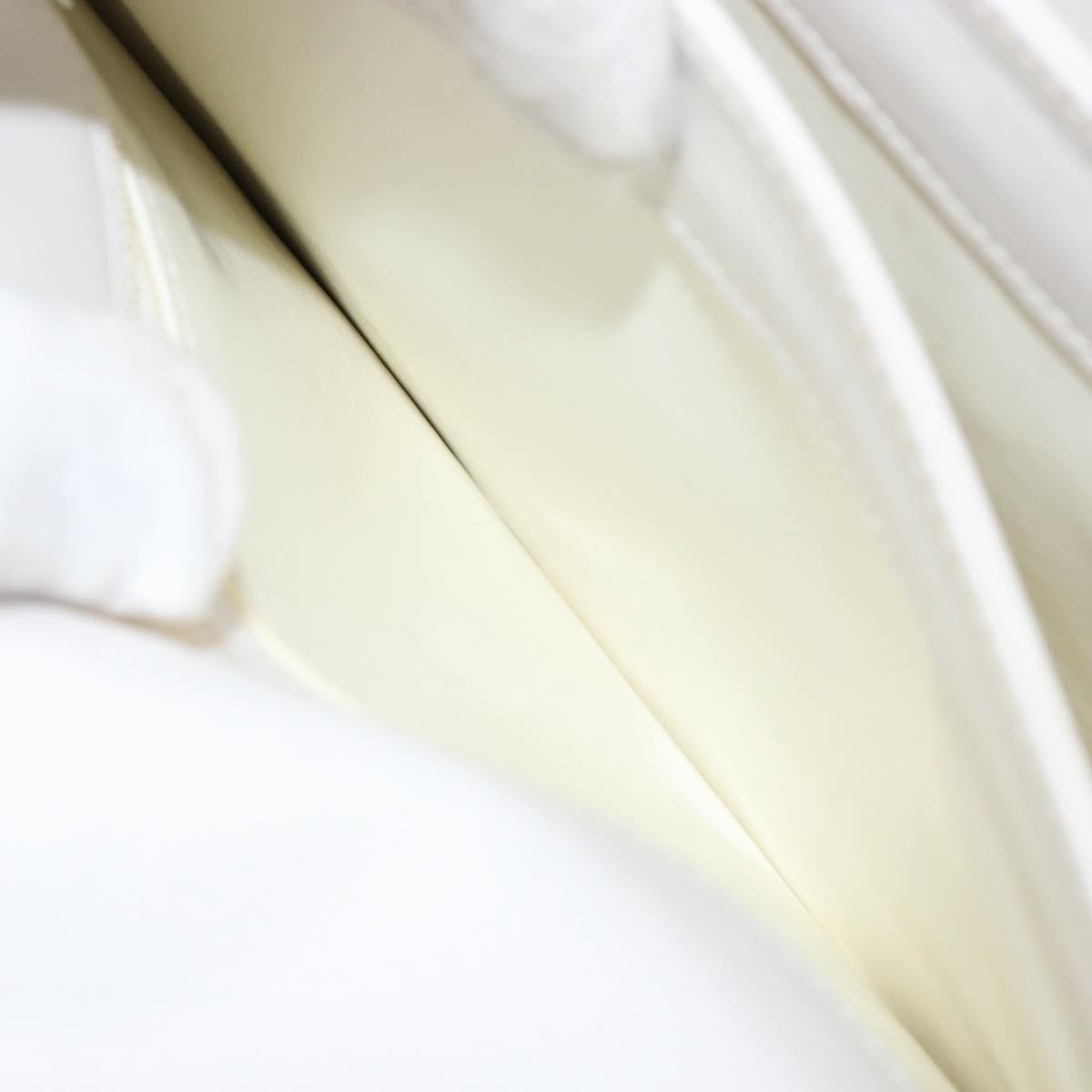 Gucci Vintage Handbag Leather, WHITE, LEATHER, Handbag